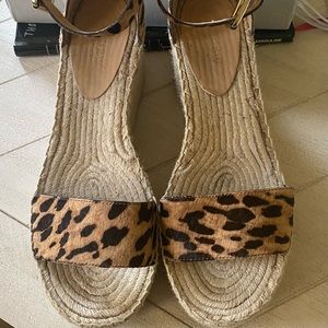 J Crew women’s wedge sandals size 12